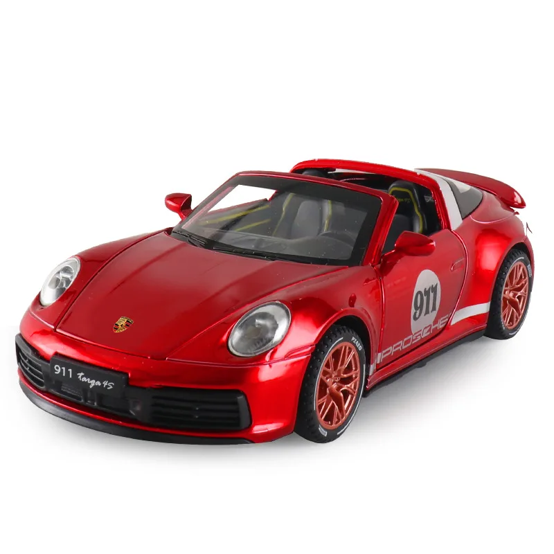 

Hot Toys Diecast 1/32 Convertible Alloy Sports Car Model Children's Sound and Light Toy Model Car Toys for Boys Christmas Toys