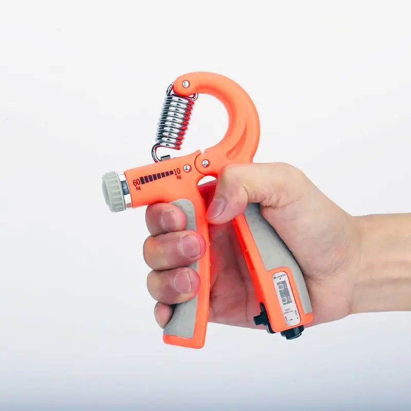 

Counting Hand Grip Strengthener Forearm Grip Workout Kit, Adjustable Resistance