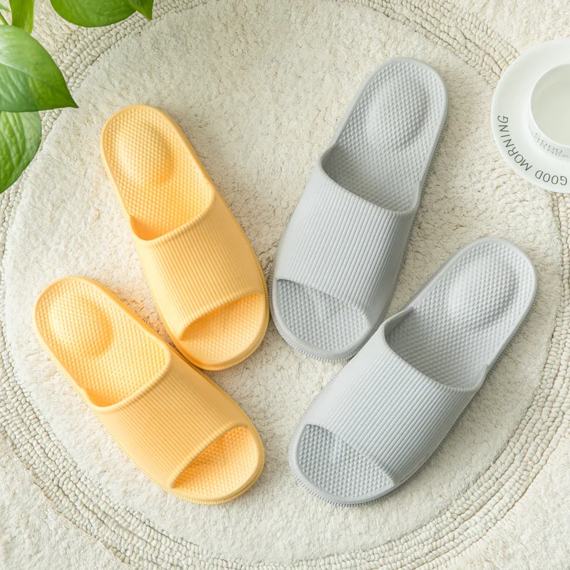 Летние комнатные шлепанцы унисекс Нескользящие Домашняя обувь Сандалии для душа