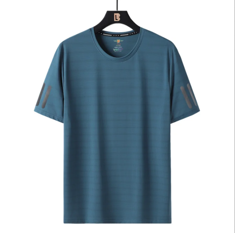 

Ice silk top stretch outdoor quick-drying sports and leisure short-sleeved T-shirt men Model B1000