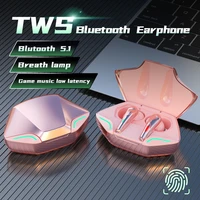 tws bluetooth compatible 5 1 headphones wireless earphones headphones gaming sports waterproof earbuds pubg headsets bass stereo