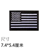 custom embroidery patch american flag usa embroidered badge iron on sew on applique patches for backpacks bags clothes