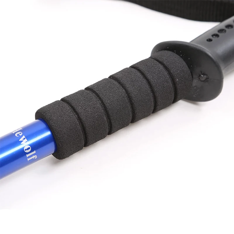 Противоударные трекинговые палки Hewolf для ходьбы из алюминиевого сплава