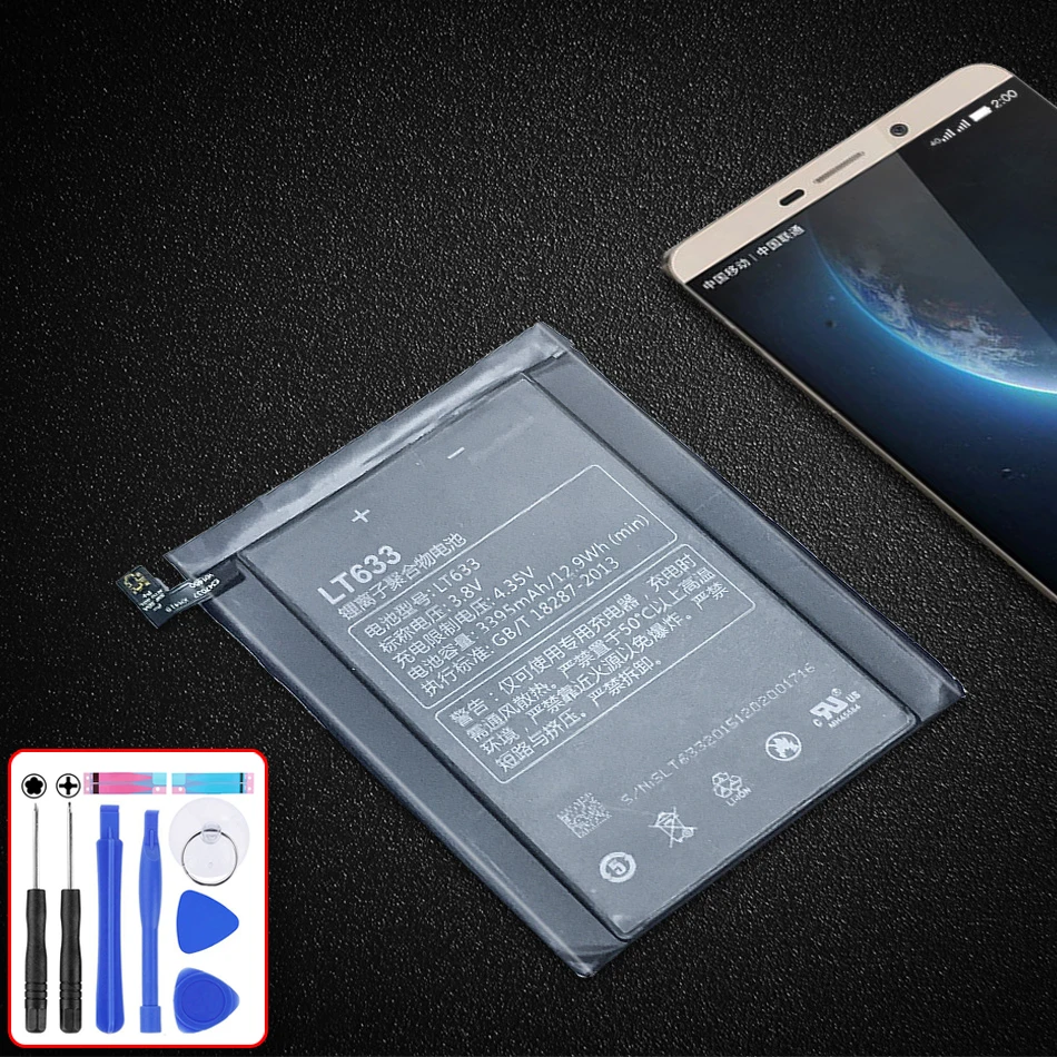 LT633 для LeEco Letv Le телефона Max MX1 X900 3400 мА/ч запасная батарея мобильного