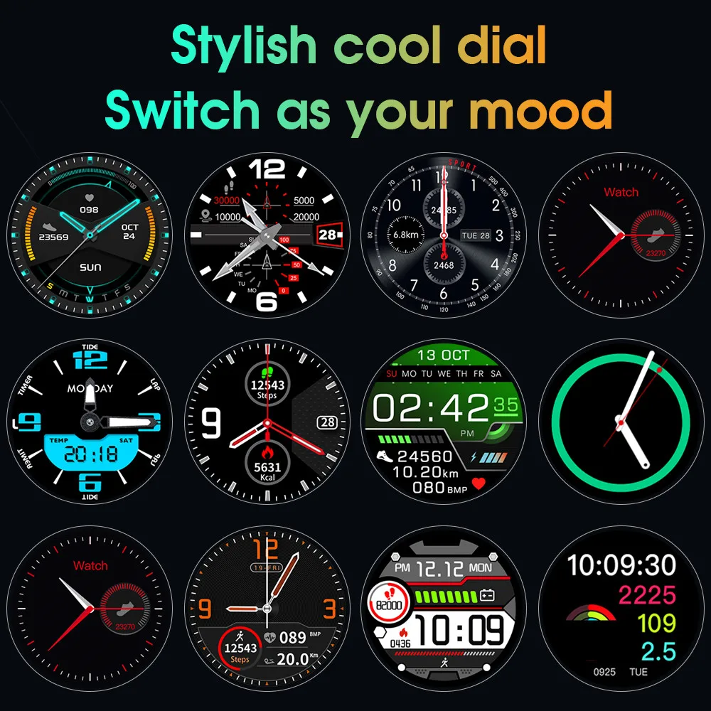 

L13 Business Smart Watch Men Bluetooth Call IP68 Waterproof ECG Pressure Heart Rate Fitness Tracker Sports Smartwatch PK L16 L19