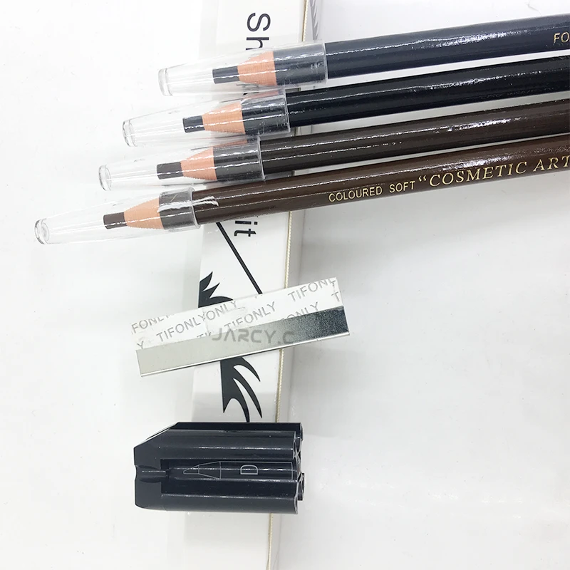 Новый карандаш для бровей Microblading набор заточки Перманентный макияж татуировки