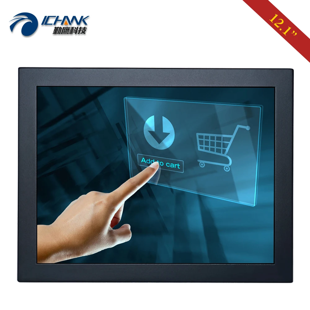ZB120TC DUV2/12 1 &quotдюймов 1024x768 4:3 DVI USB VGA промышленное оборудование анти помех