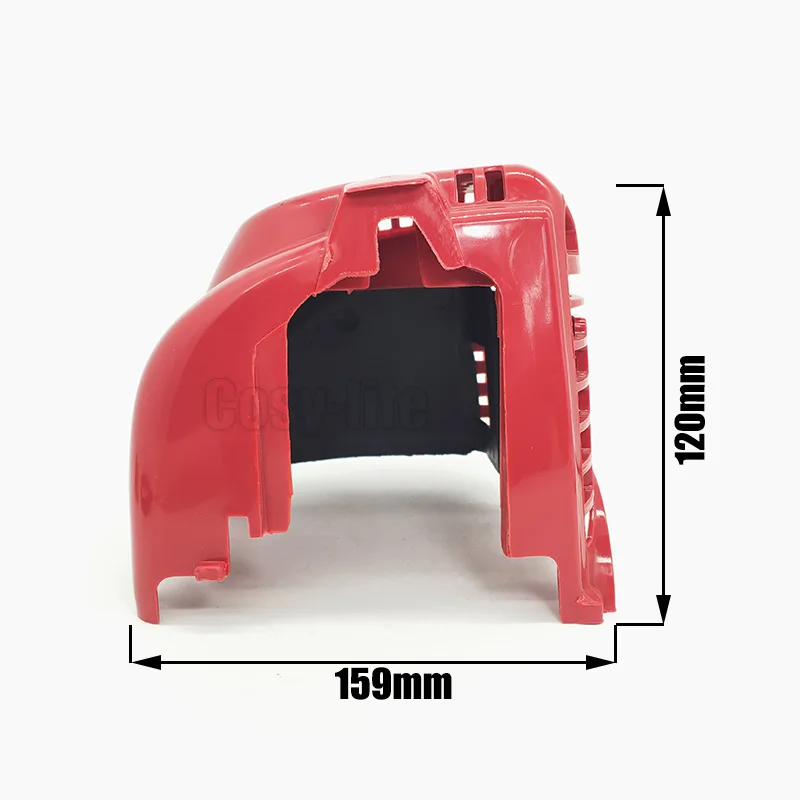 engine cylinder cover shield shroud fit for honda gx35140 gx35nt 4 stroke trimmer brush cutter lawn mower spare part free global shipping