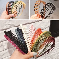 misananryne water ripple hair hoop headband for women hairbands non slip bezel sport yogo korean hair accessories gift