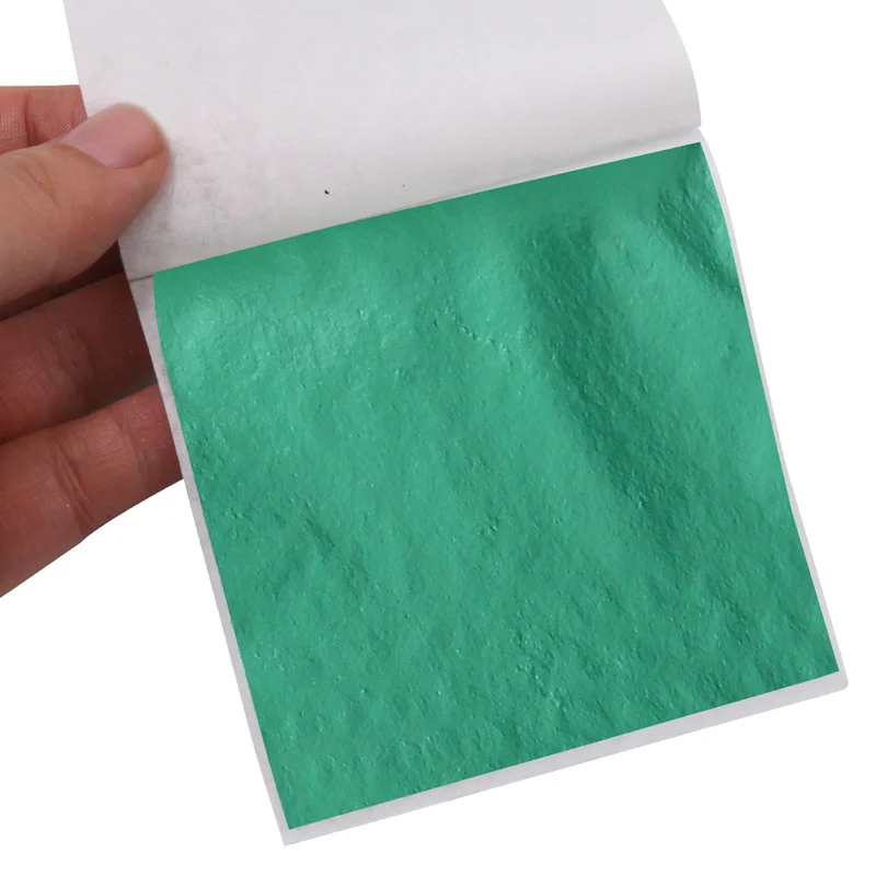 Имитация золотой фольги из Тайваньского сплава лист бумаги золочение оберточная