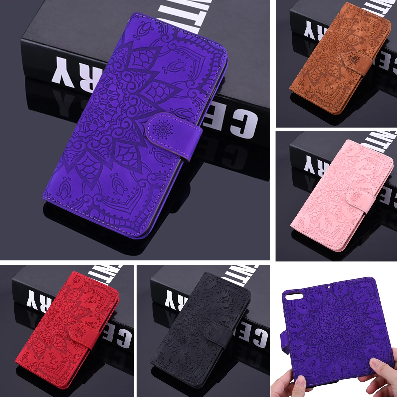 3D цветок кожаный чехол для samsung Galaxy A50 A70 A30 A20 A40 A10 A80 A90 J3 J5 J7 J8 A5 A6 A7 A8 A9 J6 J4 Plus чехол Coque