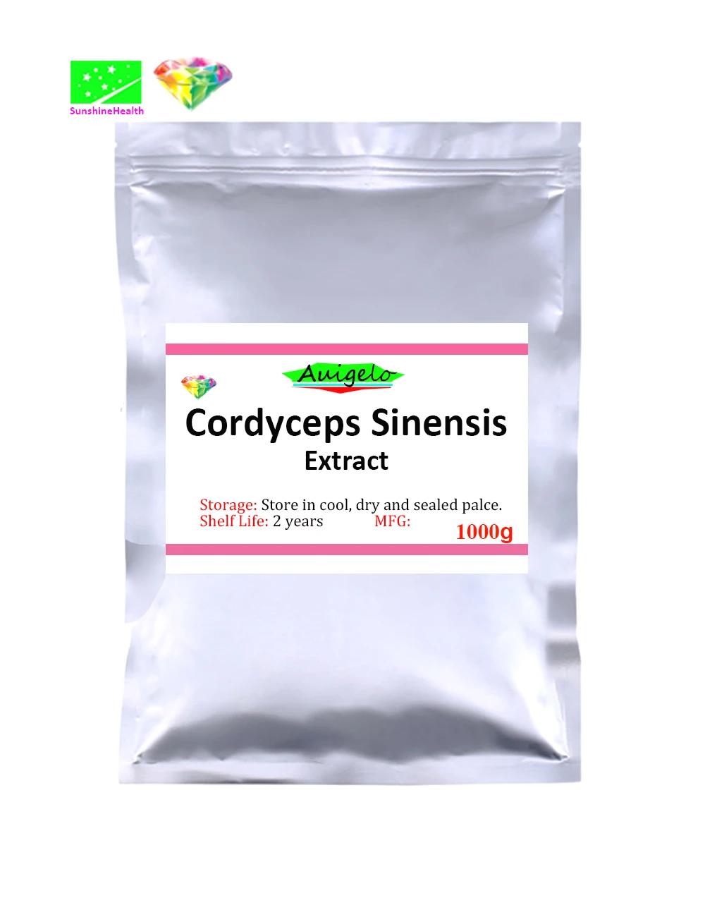 

Cordyceps Sinensis Mushroom Powder, 30% Polysaccharides,Free Shipping