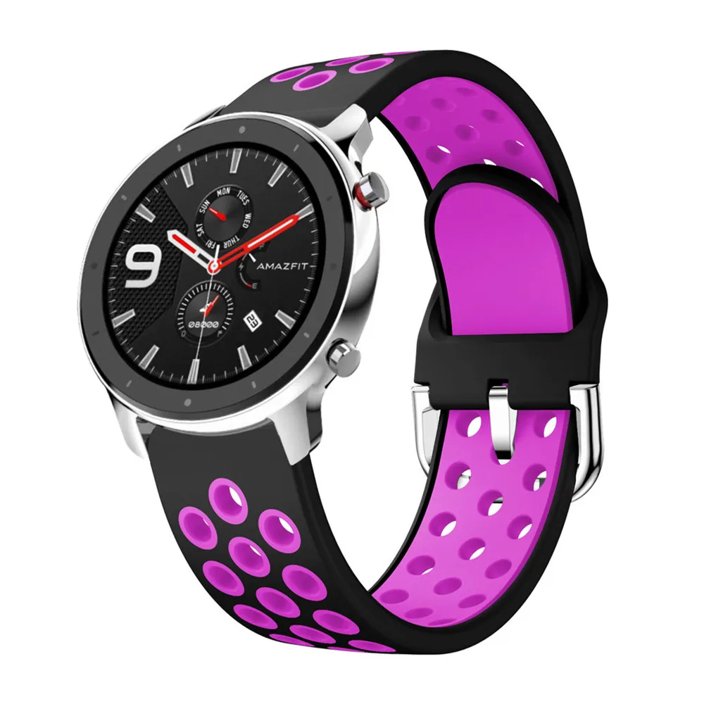 Ремешок спортивный силиконовый для Samsung Galaxy Watch 46 мм 22 браслет samsung Gear S3 Frontier/Classic |