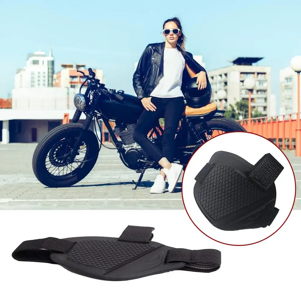 

Rubber Motorcycle Shoes Protective Gear Shift Pad Moto Anti-skid Gear Shifter Lightweight Boot Cover Shifter Guards Protector
