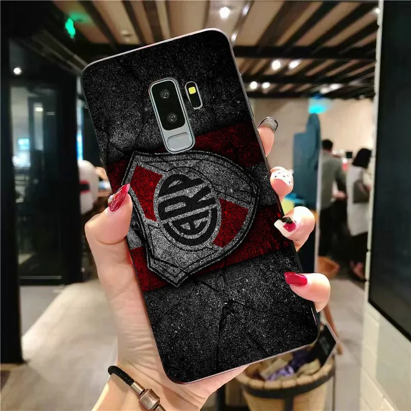 Чехол для телефона Pratto samsung Galaxy S10 S8 S9 Край DIY черный мягкий Уретановый