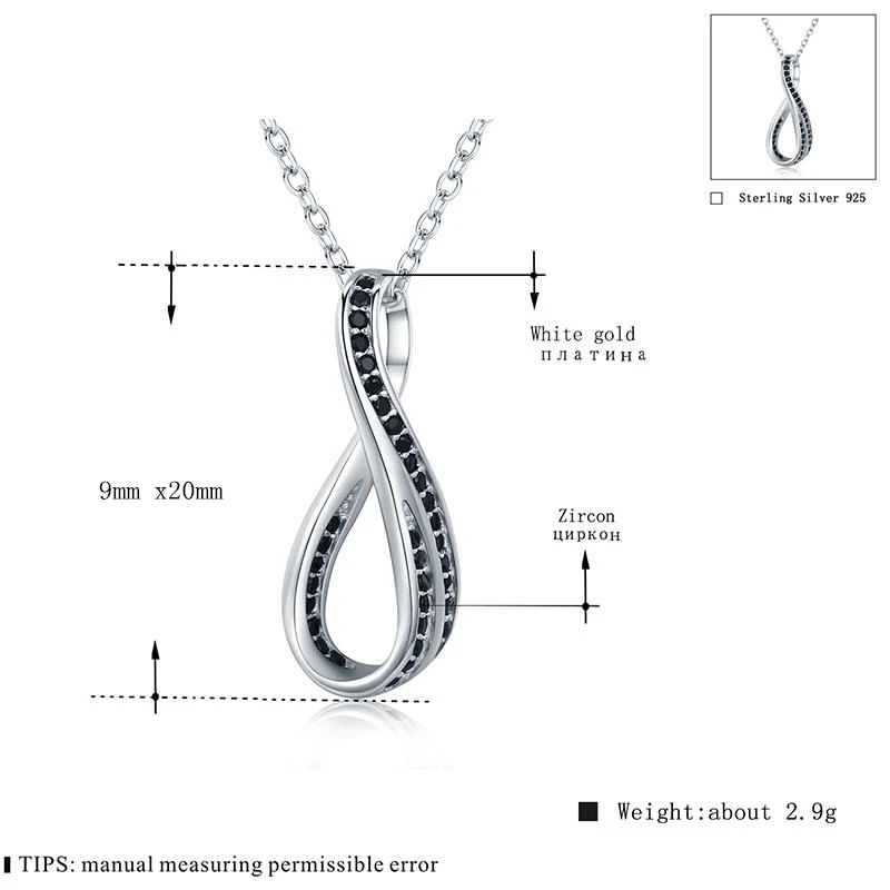 Новый высокое качество 925 стерлингового серебра ювелирные украшения мода