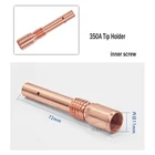 2 шт.лот Mig Panasonic Сварочная горелка адаптер держатель внутренний винт 350 А длина 72x11 мм автопистолет аксессуары Бесплатная доставка