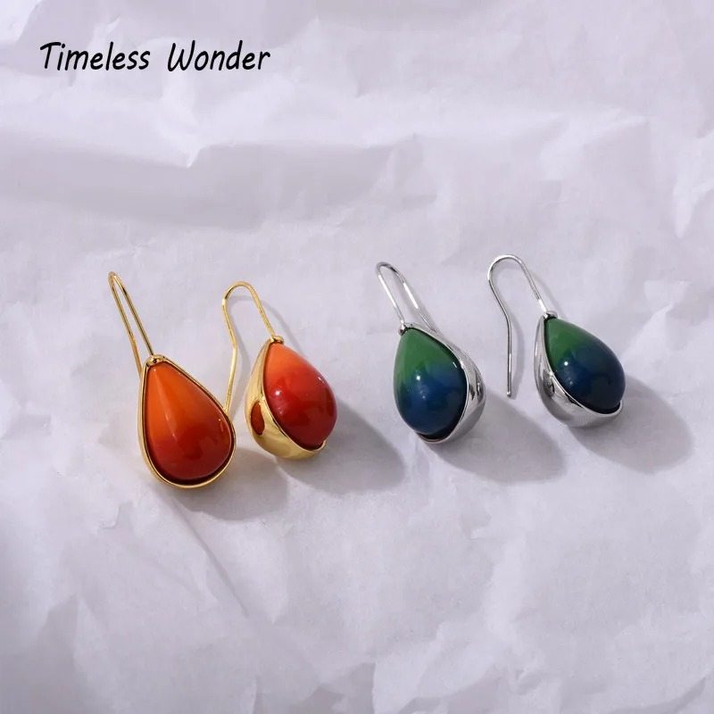 

Женские серьги-капли из смолы, в готивечерние стиле