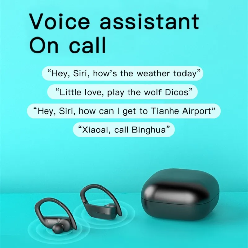 Tws наушники Bluetooth 5 0 беспроводные для iOS/Android вкладыши с шумоподавлением