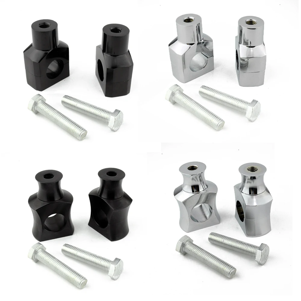 1 пара универсальные алюминиевые зажимы для Руля Мотоцикла дюйм 25 мм|Руль