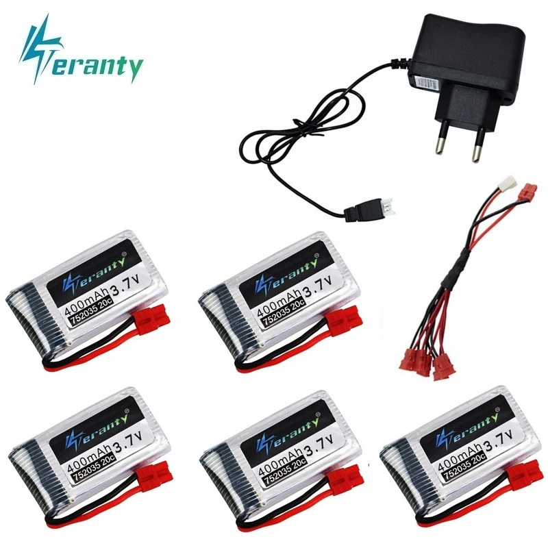 3,7 V 400mah Lipo батарея+ зарядное устройство для SYMA X15 X5A-1 X15C X15W RC Дрон вертолет запасные части 3,7 v перезаряжаемая батарея 702035 - Цвет: Burgundy
