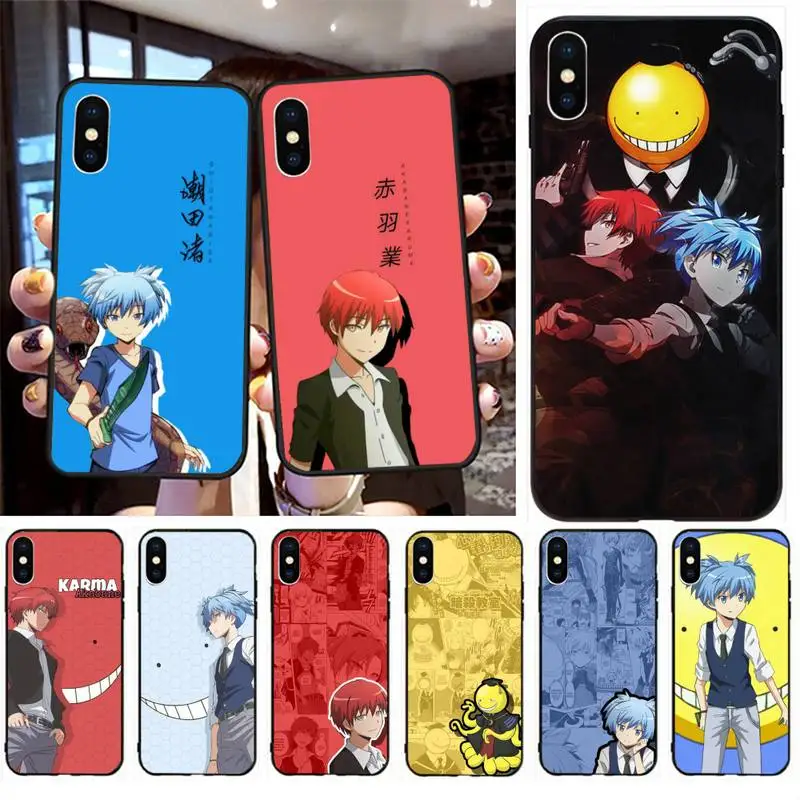 

Anime Assassination Classroom Phone Case for iphone 12 Mini SE 2020 5 5S 6 6S Plus 7 8 Plus X XR XS 11 Pro Max Fundas cover
