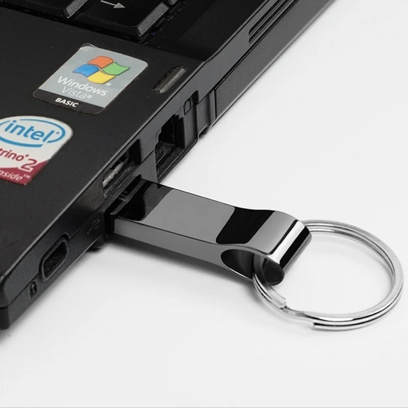 USB флеш-накопитель 2 0 металлическая ручка высокоскоростная Флешка 4 ГБ 16 брелок 32