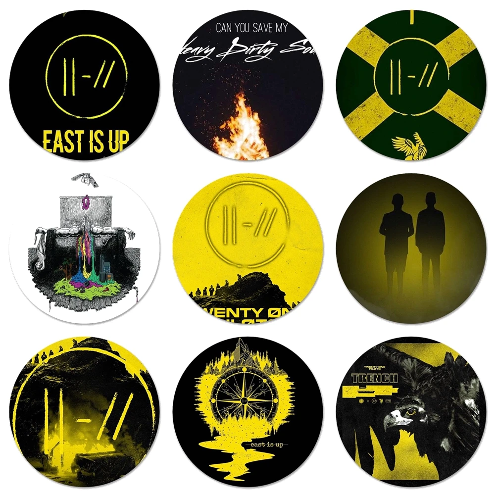 Значок значок на Тренч Twenty One Pilots Металлические Значки для украшения одежды и