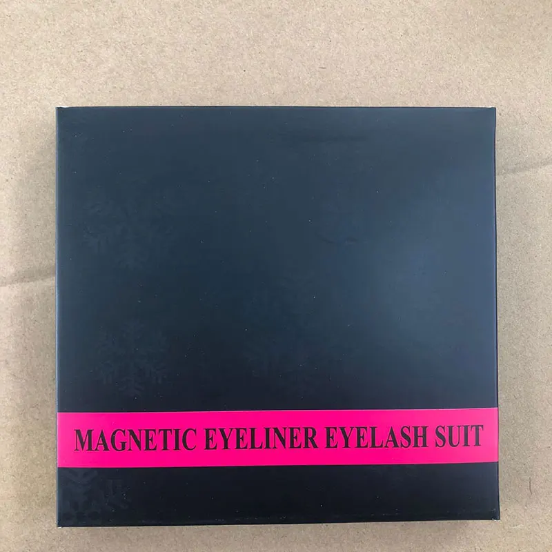 

3 pairs of magnet eyelash curler easy to wear thick false eyelashes Extension Liquid Eyeliner Set Waterproof Beauty Makeup Tools