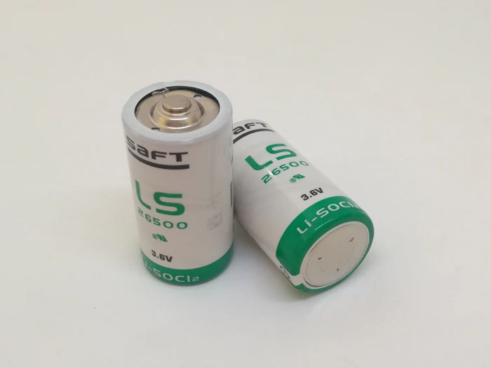4 шт./лот новый подлинный SAFT LS26500 26500 C 3 6 V 8000MAH литиевая батарея неперезаряжаемые