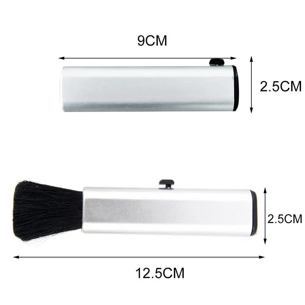 

Hot Sale 1pcs Auto Conditioning Air Outlet Brush Retractable Cleaning Brush Computer Keyboard Cleaning Plastic Small Soft Brush
