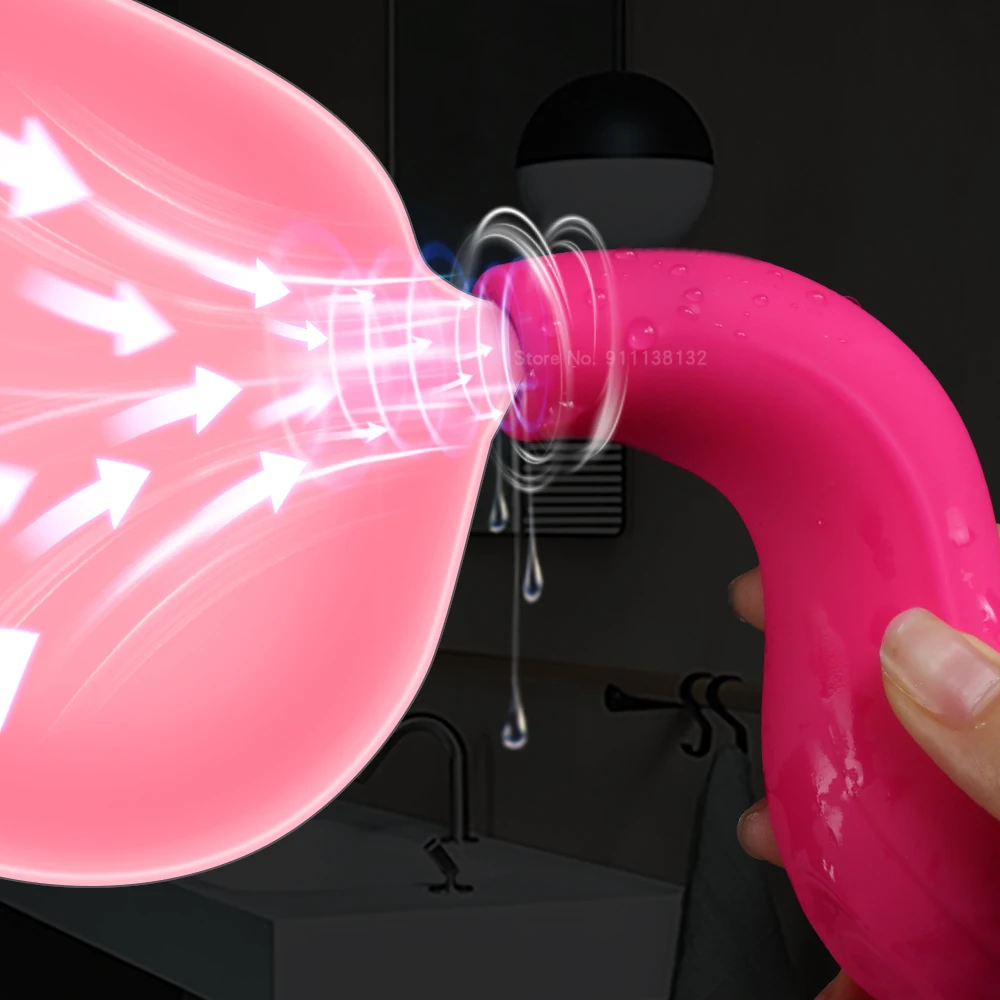 На присосках для клитора вибратор мощный сосание сосков Минет Стимулятор