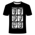 Футболка с 3D-принтом супергероя грута, Защитная футболка с галактикой, летний 3d-принт для мужчин и женщин, малыш Грут