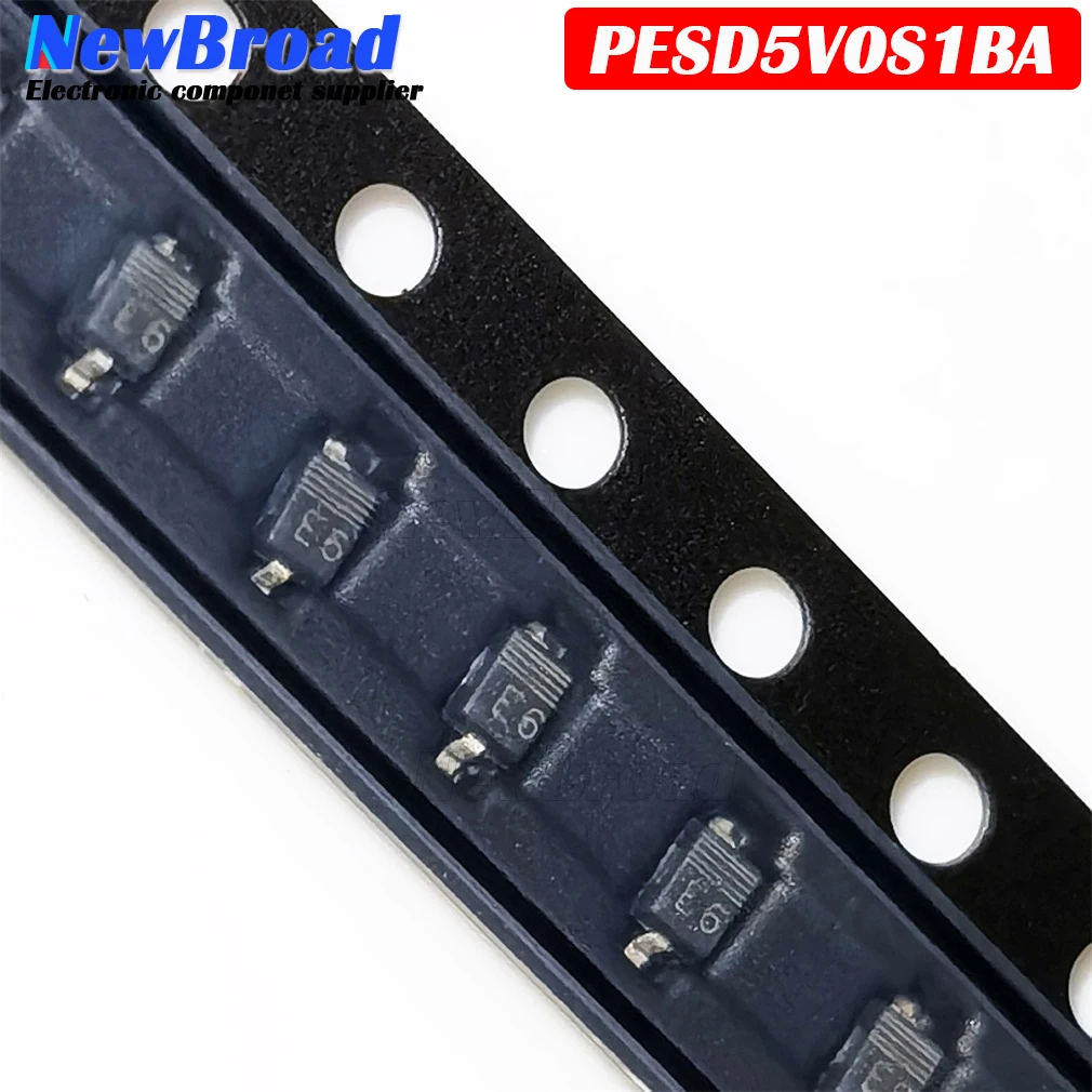 10 шт. PESD5V0S1BA E6 TVS/ESD Электростатическая защита Диодная накладка SOD-323 5 0 в 115