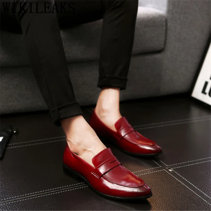 Модные элегантные мужские кожаные туфли Мужские костюмные Zapatos De Hombre Vestir