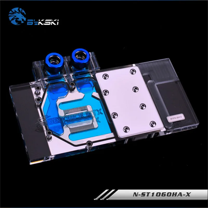 Bykski полный охват GPU водный блок для ZOTAC GTX1060 960 видеокарта N-ST1060HA-X | Компьютеры и