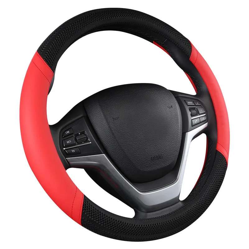 Чехол на руль женский красный 15 дюймов Универсальный круглый чехол из