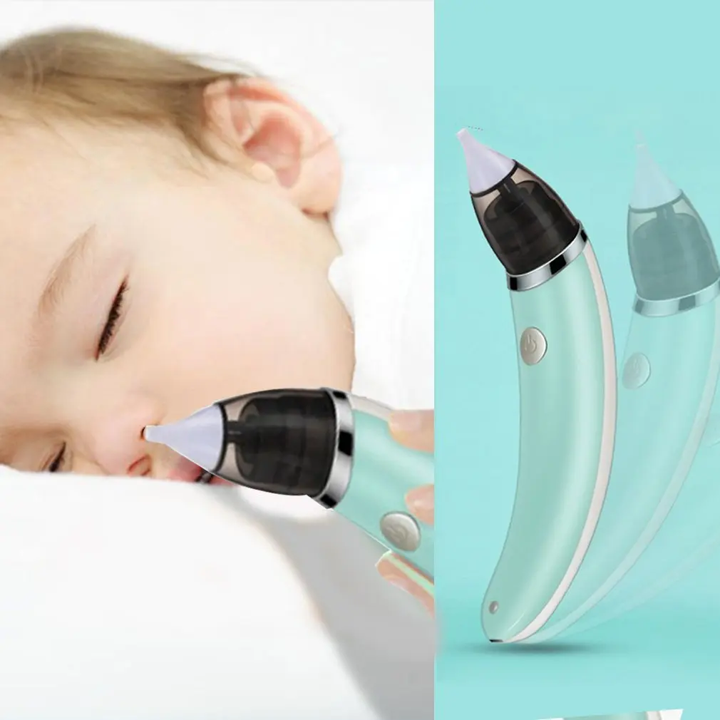 

Electric Baby Health Care Nasal Aspirator Electric Safe Hygienic Nose Cleaner Nasal Absorption For Newborns Boy Girls
