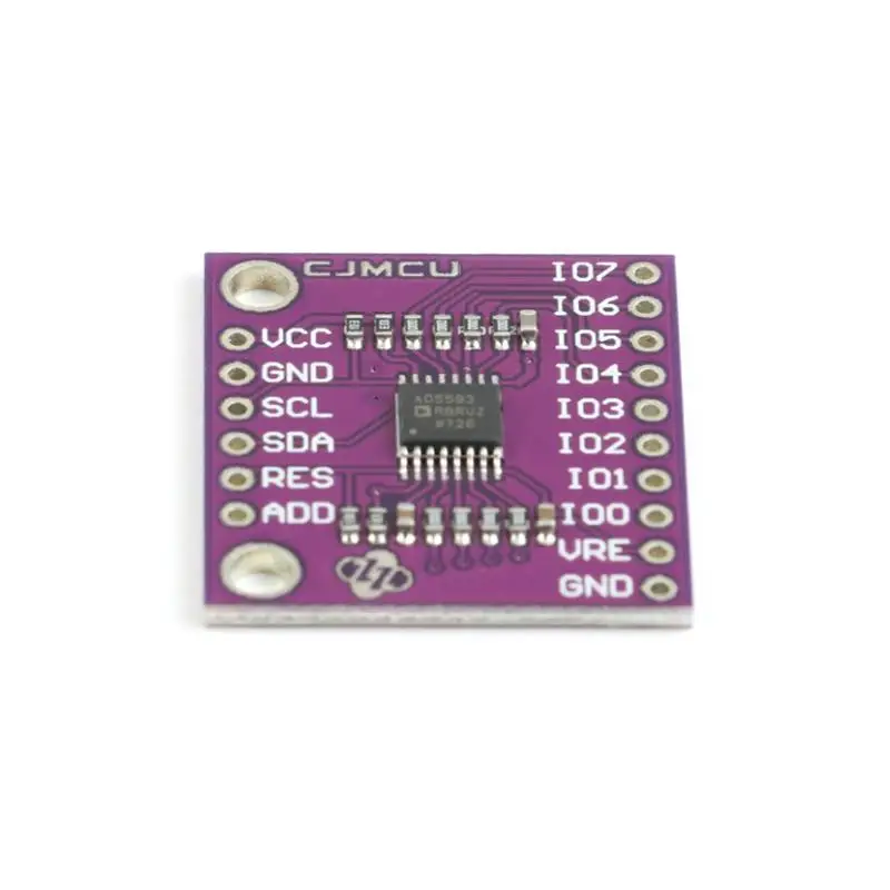 Модуль преобразователя AD5593 ADC DAC 8 канальный 2 битный аналоговый в цифровой