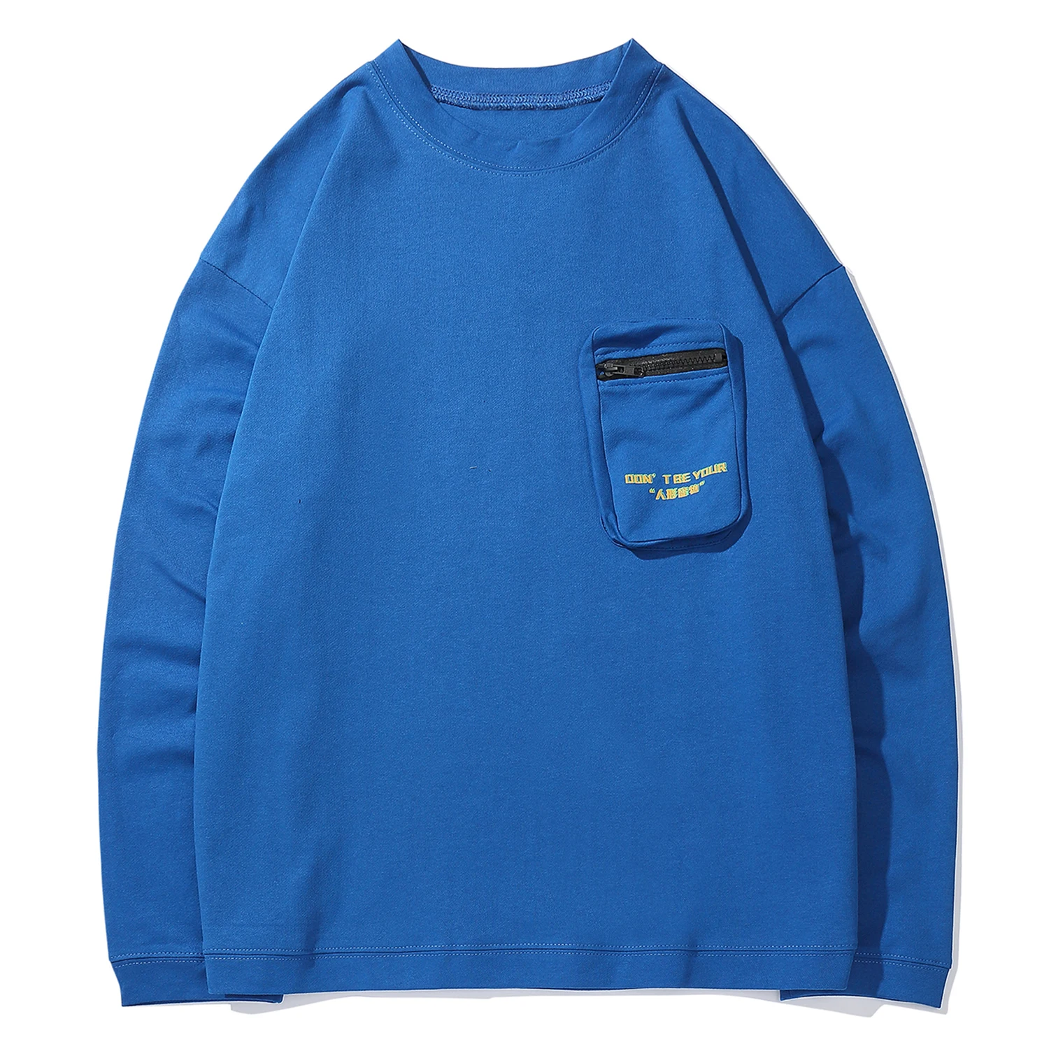 Мужской Хлопковый пуловер Aelfric Eden Повседневная Уличная одежда в японском стиле с