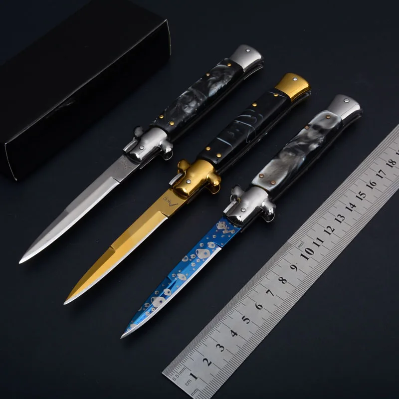 Больше стилей Новые итальянские карманные ножи итальянский Крестный отец ручка