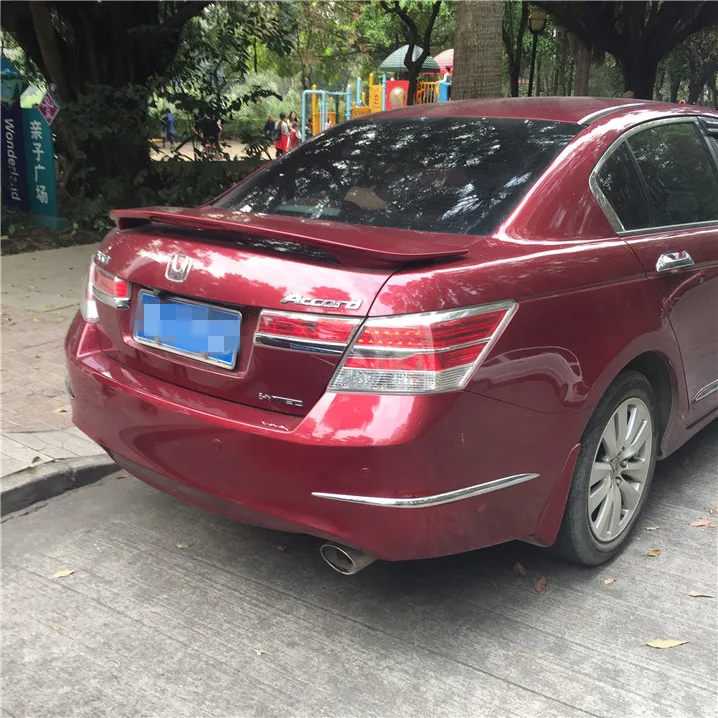Спойлер для заднего крыла автомобиля из АБС пластика Honda Accord jsd 2008 2013|Спойлеры и