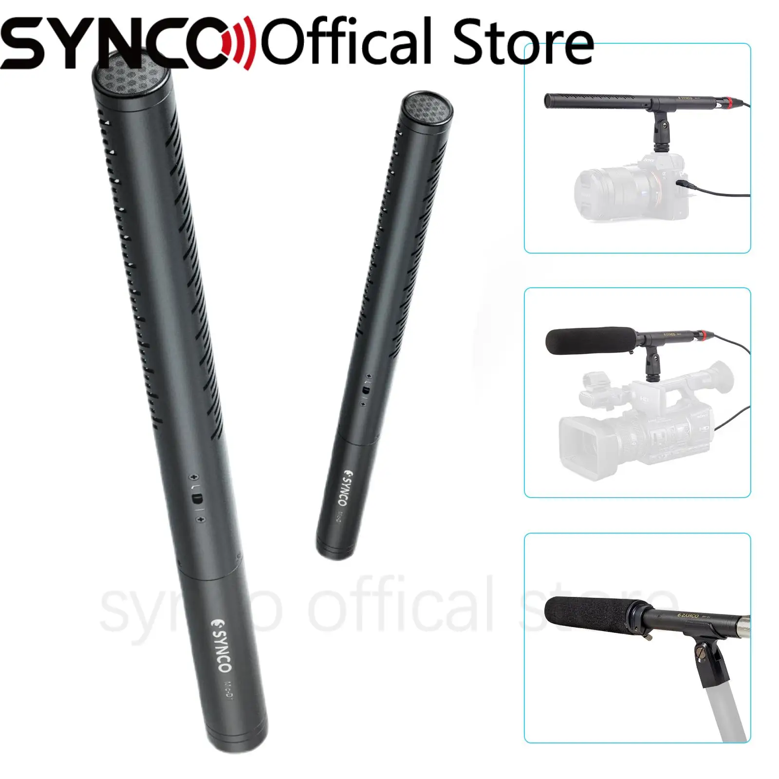 Synco Mic-D1 Broadcast Microphone Microphones Audio System Direct Equipment Recording Studio Microphn Microphone for Streamer