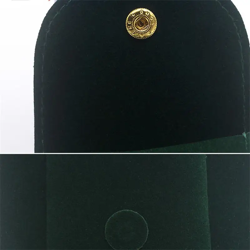 

50 Pcs/lot Watch Jewelry Storage Bag Pouch Beads Velvet Protect Earring Collection Box Case Wristwatch Pocket Organizer