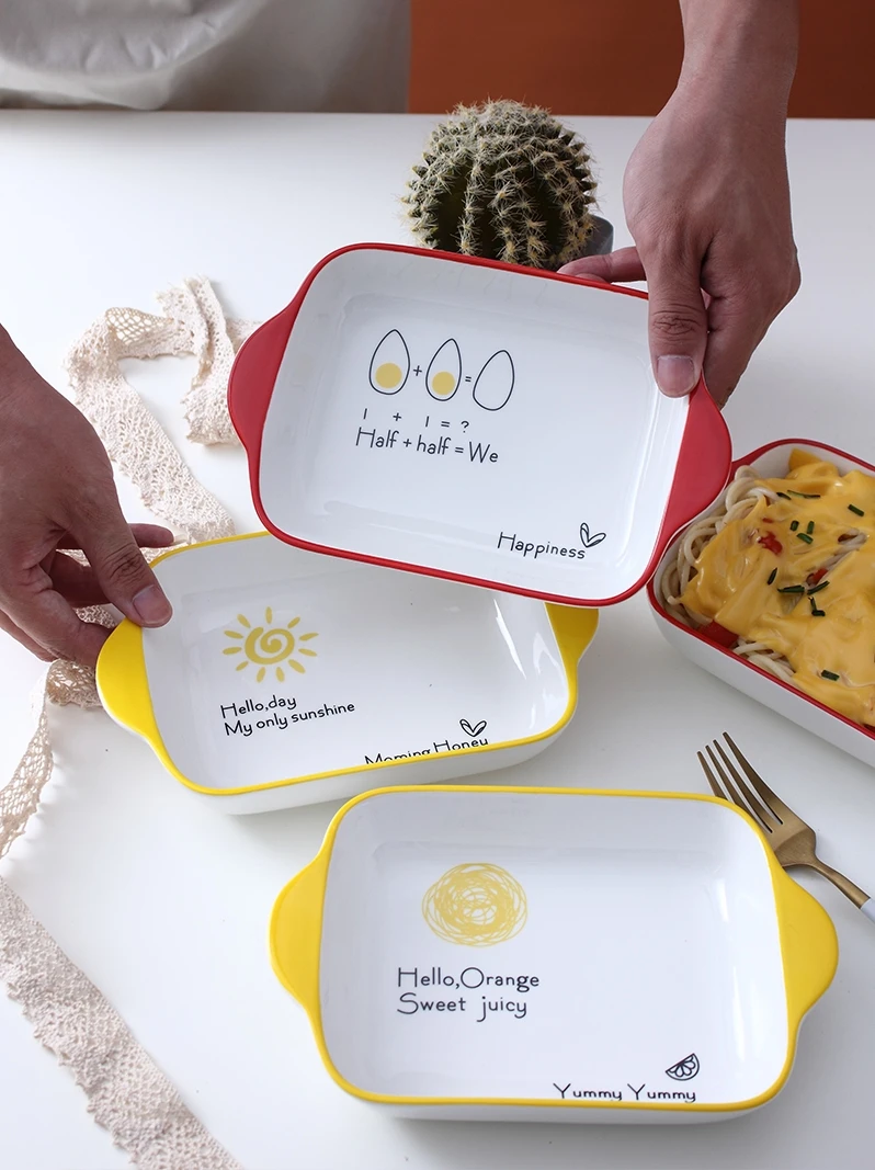 Керамическая тарелка для выпечки риса микроволновой печи специальная супа