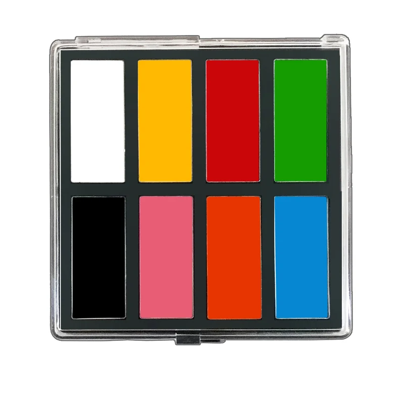 Краска для тела 8 матовых цветов масляная краска лица на Хэллоуин пигмент макияжа