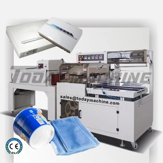 

L-type Sealing and Cutting Machine and Thermal Tunnel Shrink Packing Machine