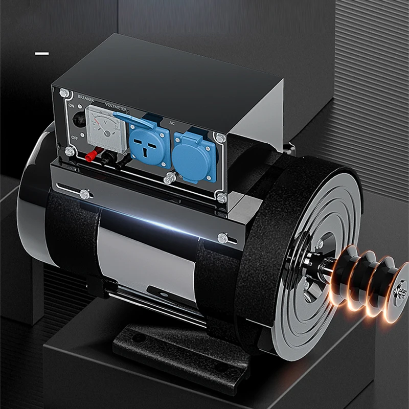 Маленький генератор 10 кВт однофазный двигатель дизельный/бензиновый полностью
