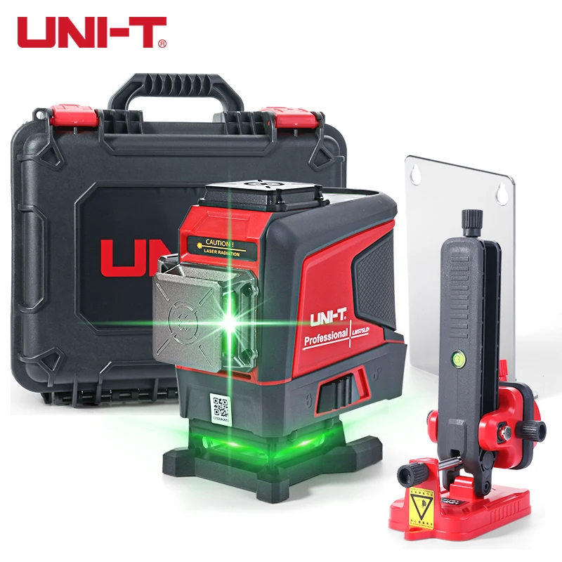

UNI-T Laser Level Green 3D 12-line Marker Vertical And Horizontal Indoor Outdoor General Auxiliary Tools High Precision LM575LD