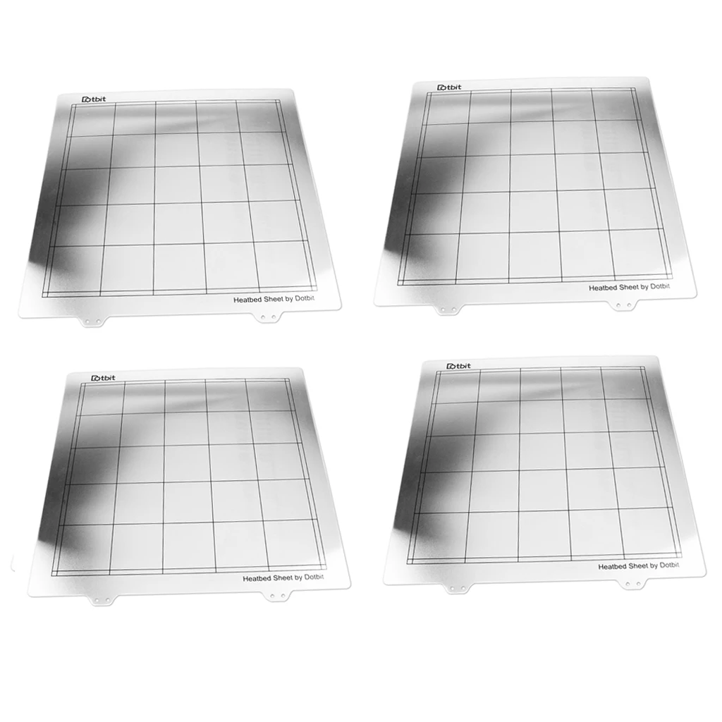 4 шт 3D принтер Тепловая кровать платформа лист построить поверхность плита